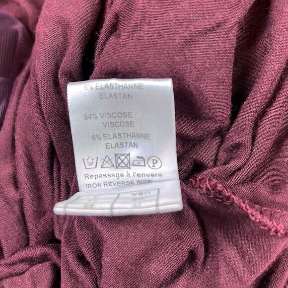 Deca Paris long sleeved drop waist dress in purple, size TO or xs - Picture 8 of 9